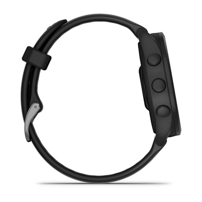 Jual Jam Tangan Lari Pria Garmin Forerunner 165 Black - Slate Gray Original 010-02863-Aa - v3.ncrsport.com