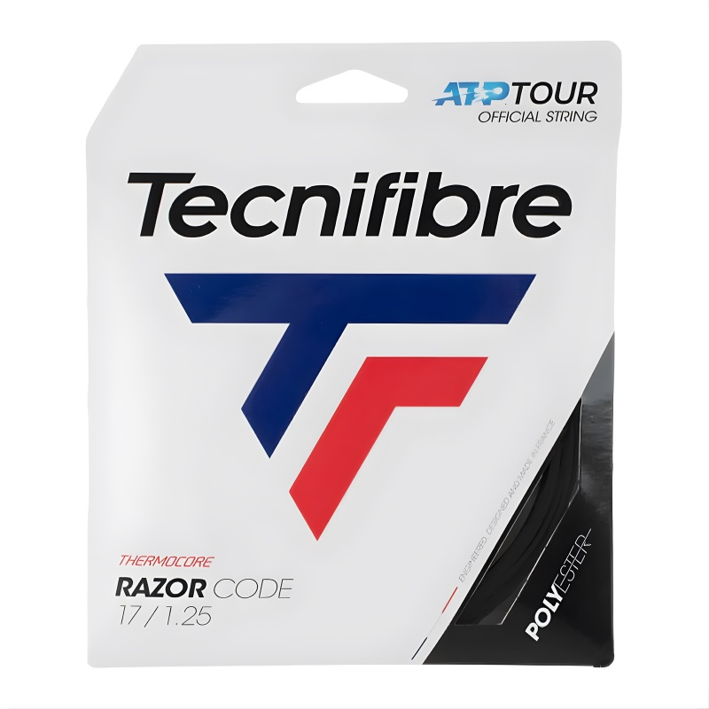 Jual Peralatan Tennis Tecnifibre Tennis String Razor Code 17/1.25 Carbon Original 04Gra125Xc - v3.ncrsport.com