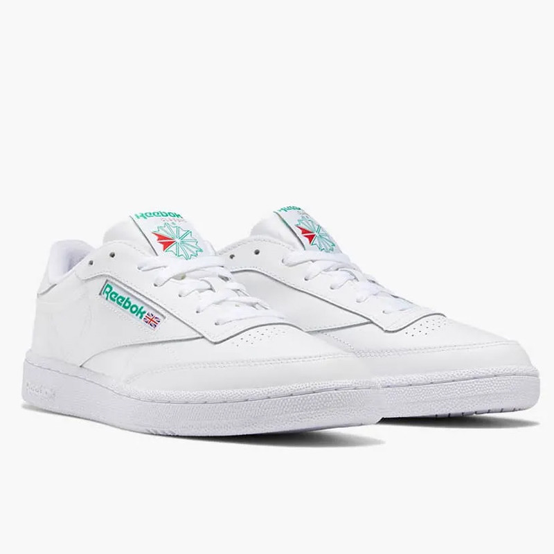 Jual Sepatu Sneakers Reebok Club C 85 White Original 10000155 - v3.ncrsport.com