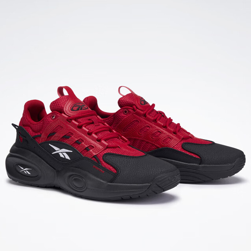 Jual Sepatu Basket Reebok Solution Mid Black Red Original 100033897 - v3.ncrsport.com