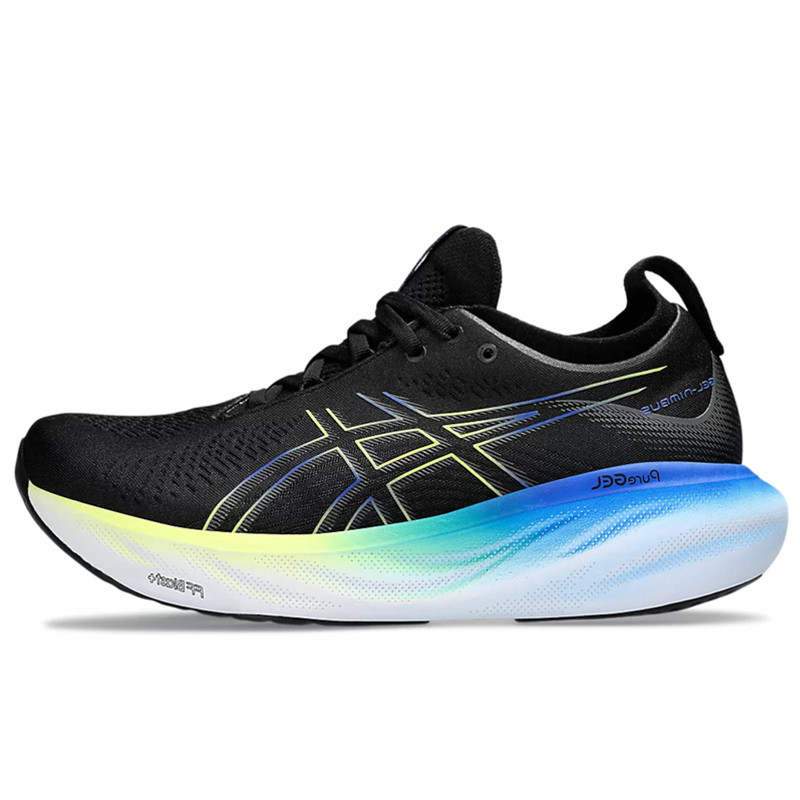 Jual Sepatu Lari Asics Gel-Nimbus 25 Black Original 1011B547-004 - v3.ncrsport.com