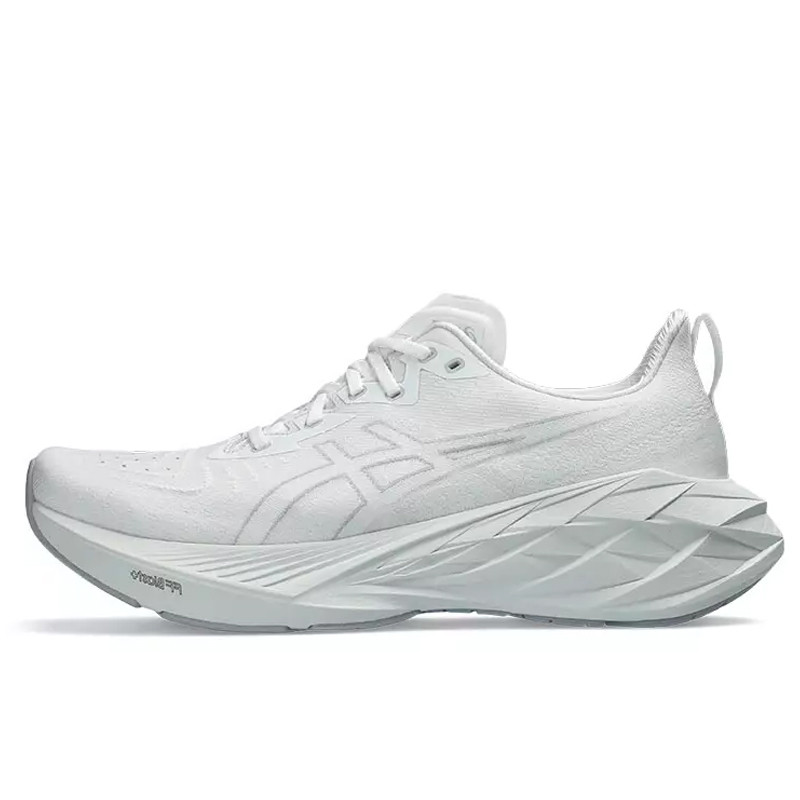 Jual Sepatu Lari Asics Novablast 4 White - Pale Mint Original 1011B693.101 - v3.ncrsport.com