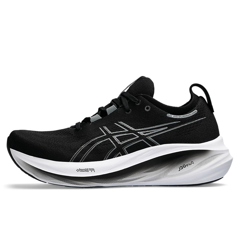 Jual Sepatu Lari Asics Gel-Nimbus 26 Black Original 1011B794.001 - v3.ncrsport.com