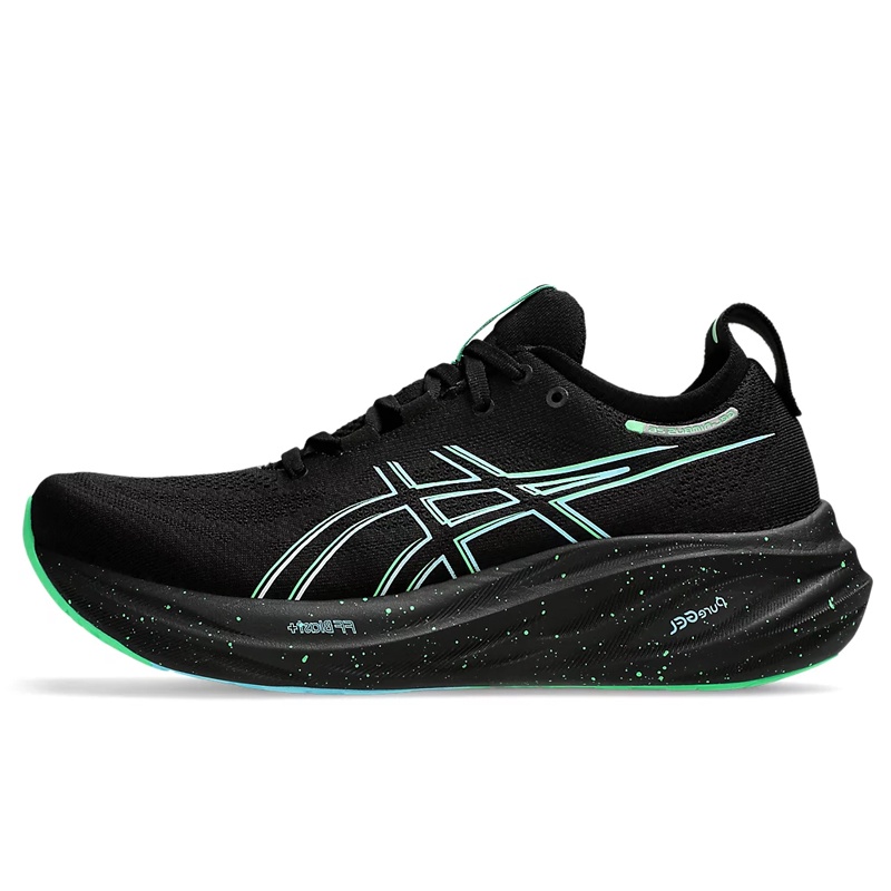 Jual Sepatu Lari Asics Gel-Nimbus 26 Black Original 1011B794.004 - v3.ncrsport.com