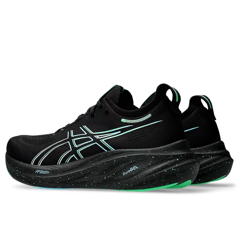 Jual Sepatu Lari Asics Gel-Nimbus 26 Black Original 1011B794.004 - v3.ncrsport.com