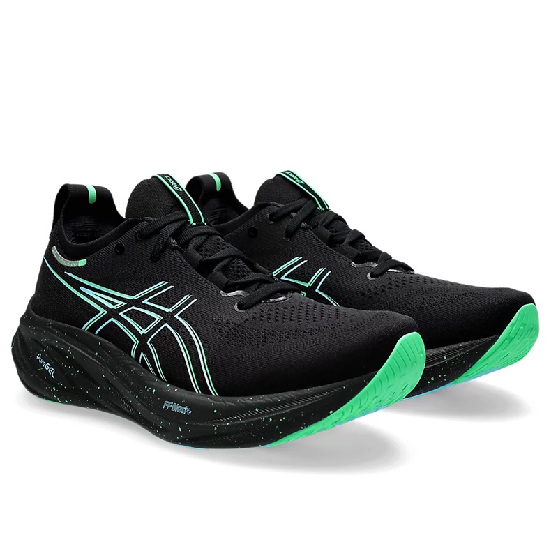 Jual Sepatu Lari Asics Gel-Nimbus 26 Black Original 1011B794.004 - v3.ncrsport.com