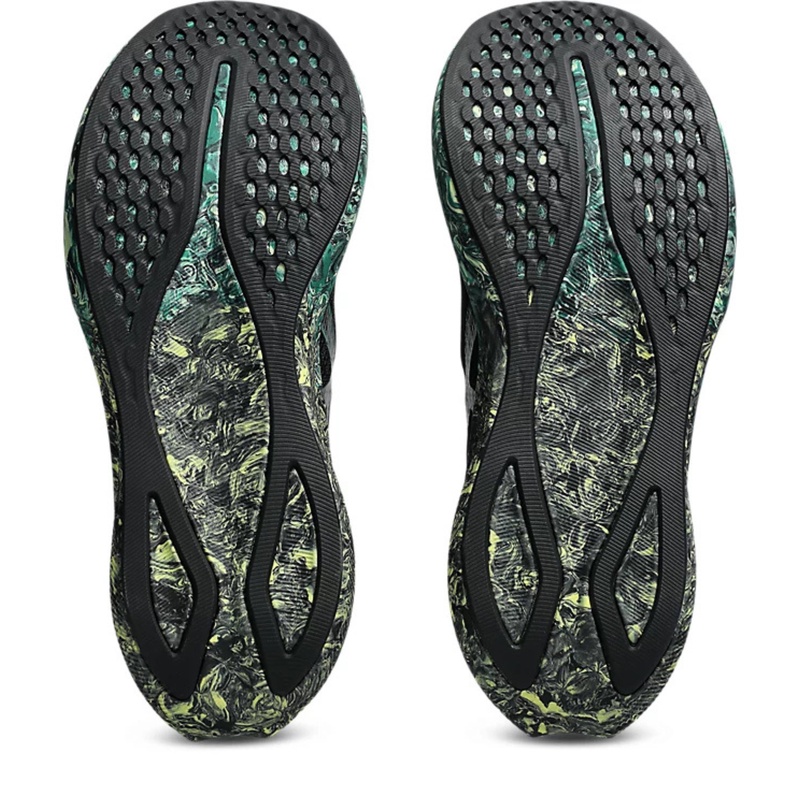 Jual Sepatu Lari Asics Noosa Tri 16 Black - Jasper Green Original 1011B872.004 - v3.ncrsport.com