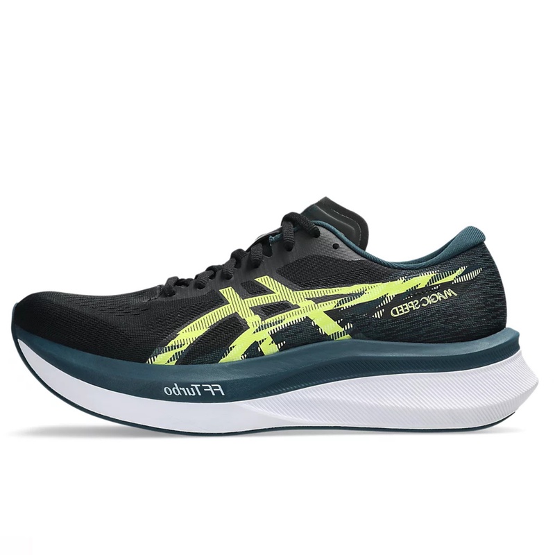 Jual Sepatu Lari Asics Magic Speed 4 Standard Black - Tranquil Teal Original 1011B875.001 - v3.ncrsport.com