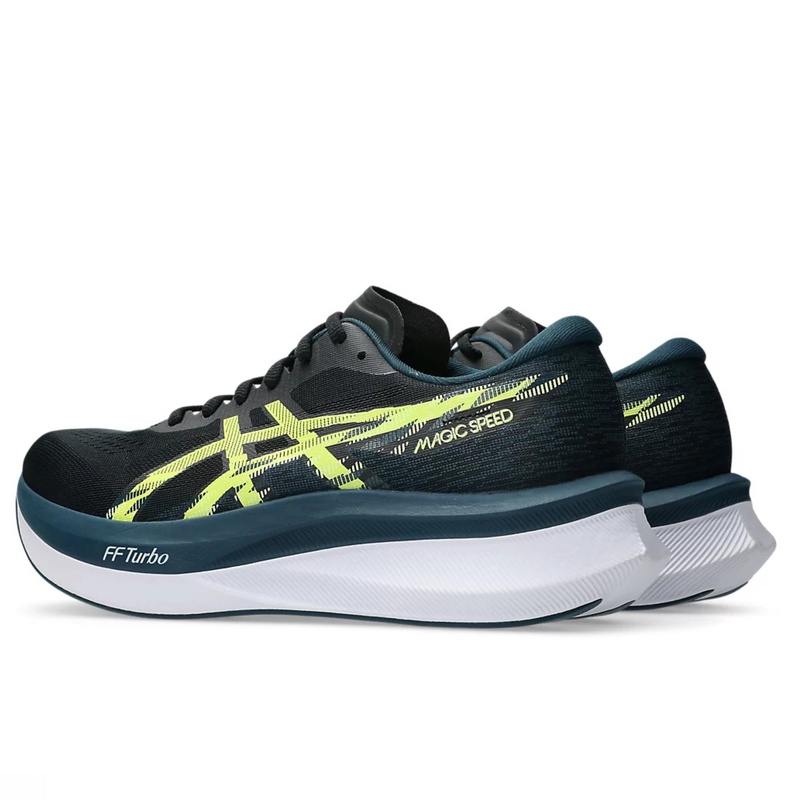 Jual Sepatu Lari Asics Magic Speed 4 Standard Black - Tranquil Teal Original 1011B875.001 - v3.ncrsport.com