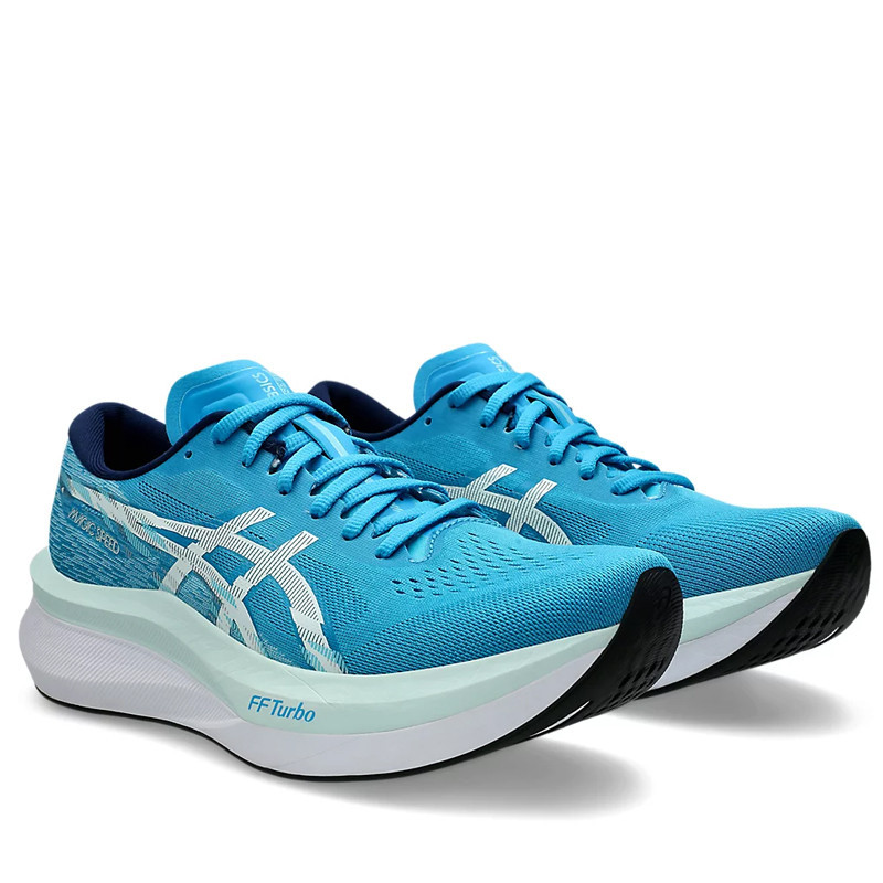 Jual Sepatu Lari Asics Magic Speed 4 Digital Aqua Original 1011B875.400 - v3.ncrsport.com