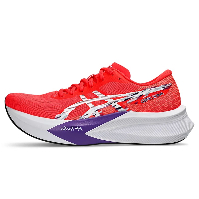 Beli Sepatu Lari Asics Magic Speed 4 Flash Red - White Original 1011B875.600