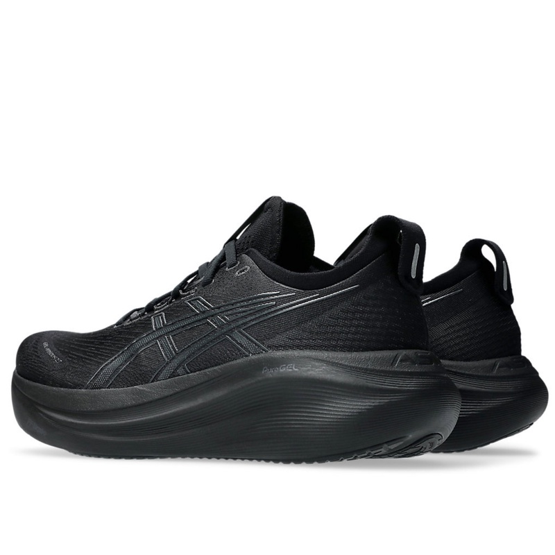 Jual Sepatu Lari Asics Gel-Nimbus 27 Standard Black - Graphite Grey Original 1011B958.001 - v3.ncrsport.com