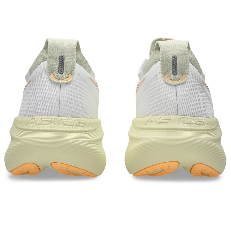 Jual Sepatu Lari Asics Gel-Nimbus 27 Men Standard White-Fawn Original 1011B958.102 - v3.ncrsport.com