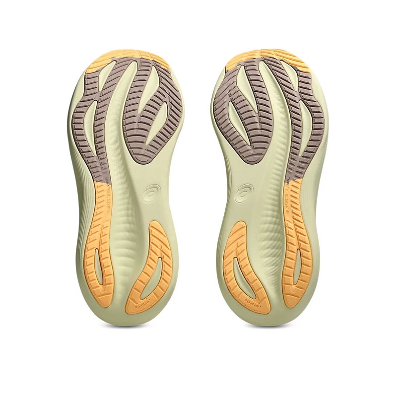 Jual Sepatu Lari Asics Gel-Nimbus 27 Men Standard White-Fawn Original 1011B958.102 - v3.ncrsport.com