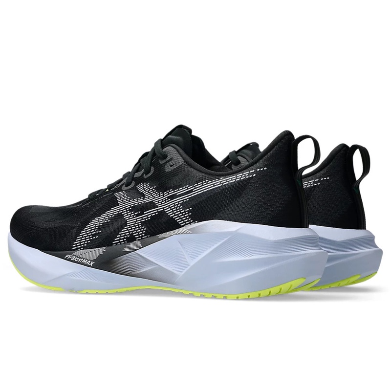 Jual Sepatu Lari Asics Novablast 5 Black - Blue Fade Original 1011B974.003 - v3.ncrsport.com