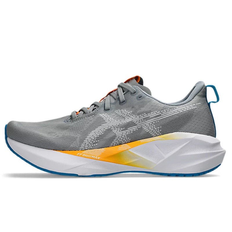 Jual Sepatu Lari Asics Novablast 5 Wide Gravel-White Original 1011B975.020 - v3.ncrsport.com