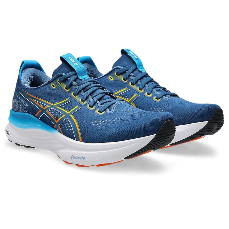 Jual Sepatu Lari Asics Gel-Kayano 32 (2E Wide) Twilight Blue-Anzu Original 1011C051.404 - v3.ncrsport.com