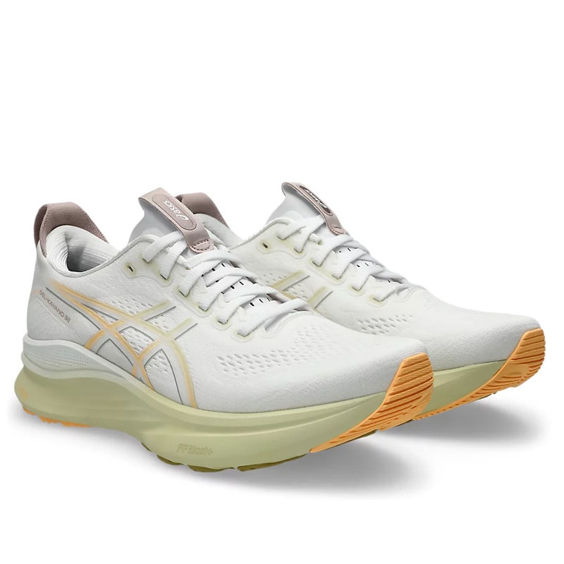 Jual Sepatu Lari Asics Gel-Kayano 32 White - Orange Glow Original 1011C052.101 - v3.ncrsport.com
