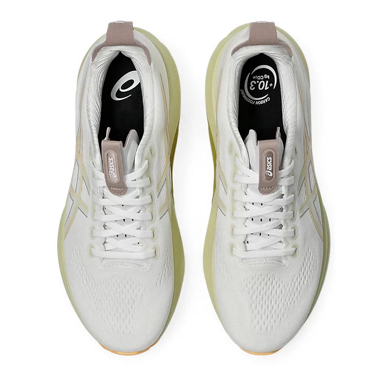 Jual Sepatu Lari Asics Gel-Kayano 32 White - Orange Glow Original 1011C052.101 - v3.ncrsport.com
