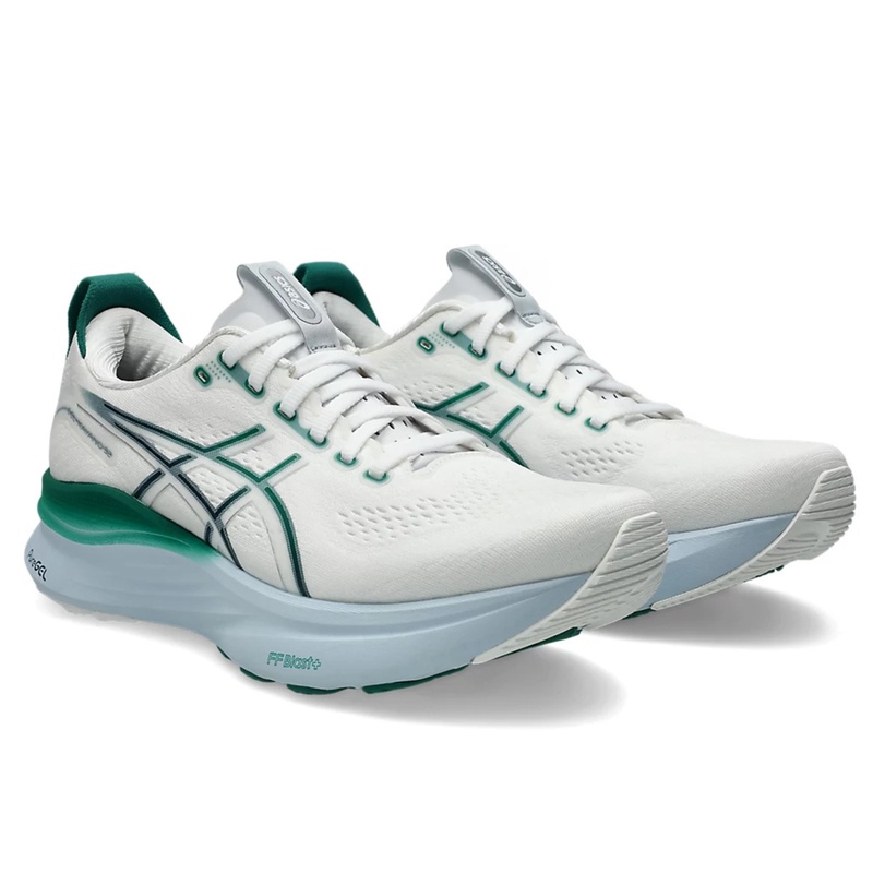Jual Sepatu Lari Asics Gel-Kayano 32 Standard White - Jasper Green Original 1011C052.102 - v3.ncrsport.com