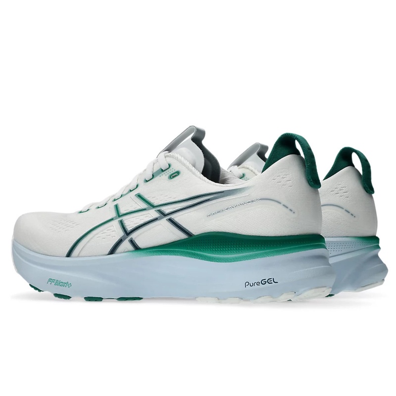 Jual Sepatu Lari Asics Gel-Kayano 32 Standard White - Jasper Green Original 1011C052.102 - v3.ncrsport.com