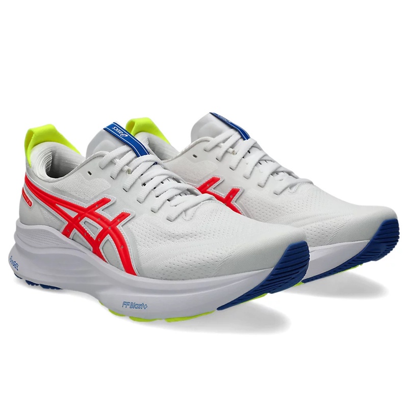 Jual Sepatu Lari Asics Gel-Kayano 32 Asics Track Club White - Flash Coral Original 1011C132.100 - v3.ncrsport.com