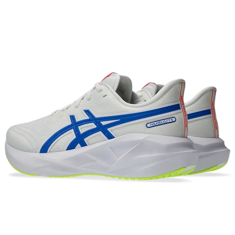 Jual Sepatu Lari Asics Novablast 5 Atc Standard Asics Track Club White - Tuna Blue Original 1011C137.100 - v3.ncrsport.com