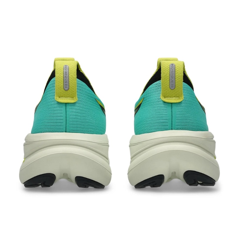 Jual Sepatu Lari Asics Gel-Nimbus 28 Tr Aurora Green-Black Original 1011C216.300 - v3.ncrsport.com