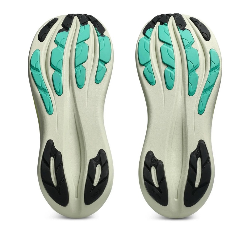 Jual Sepatu Lari Asics Gel-Nimbus 28 Tr Aurora Green-Black Original 1011C216.300 - v3.ncrsport.com