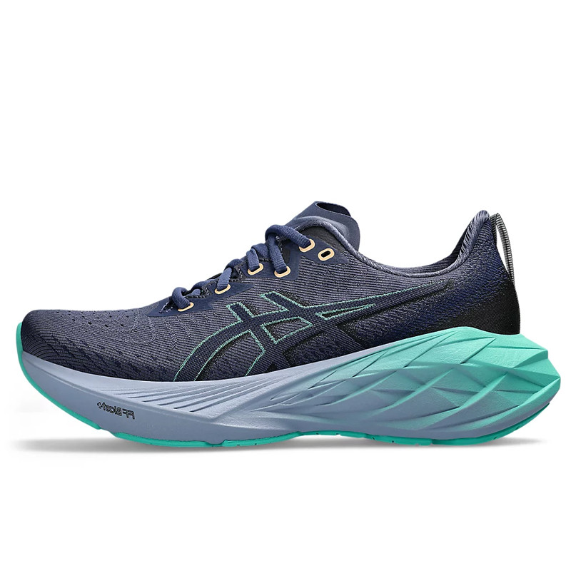 Beli Sepatu Lari Wanita Asics Wmns Novablast 4 Thunder Blue Original 1012B510.401