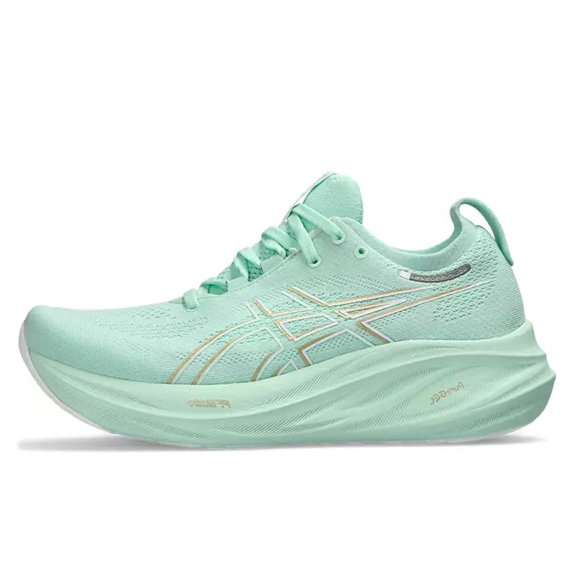 Beli Sepatu Lari Wanita Asics Wmns Gel-Nimbus 26 Mint Tint Original 1012B601.300