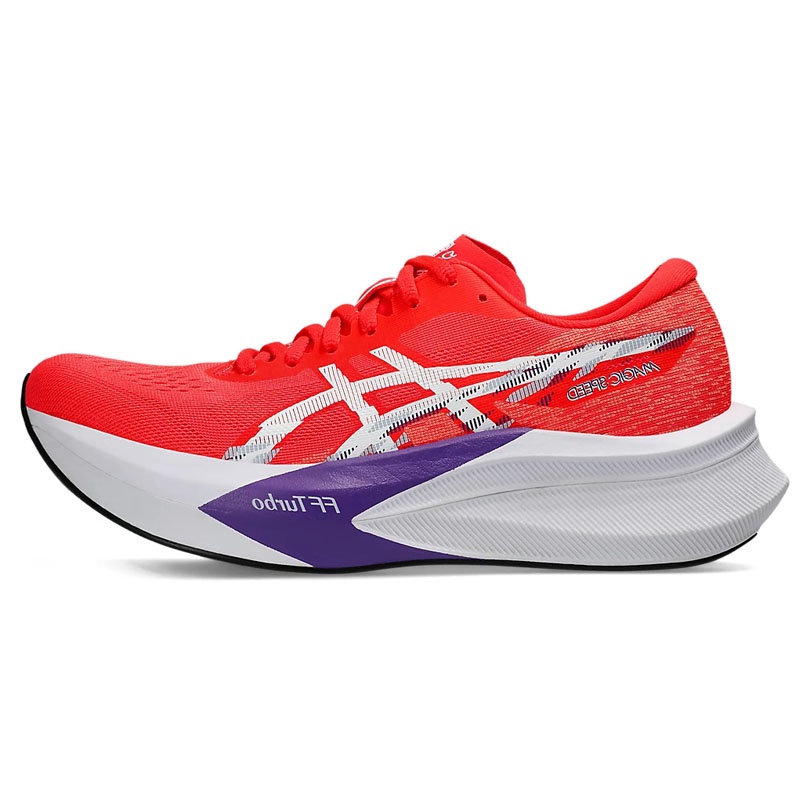 Jual Sepatu Lari Wanita Asics Wmns Magic Speed 4 Flash Red - White Original 1012B676.600 - v3.ncrsport.com