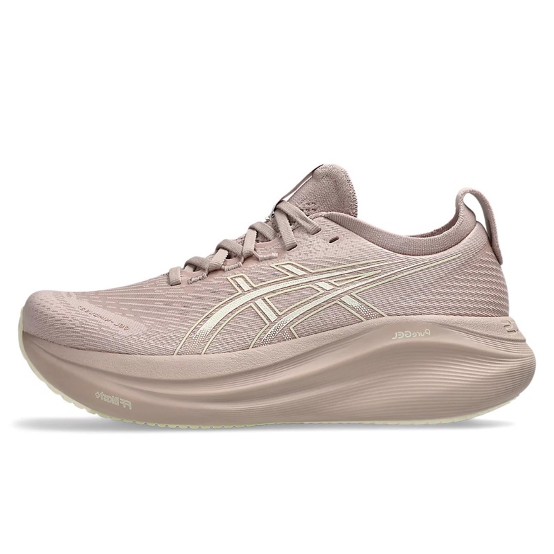 Beli Sepatu Lari Wanita Asics Wmns Gel-Nimbus 27 Standard Fawn - Birch Original 1012B753.702