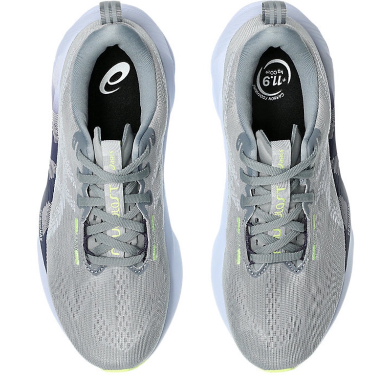 Jual Sepatu Lari Wanita Asics Wmns Novablast 5 Gravel - Blue Fade Original 1012B765.020 - v3.ncrsport.com