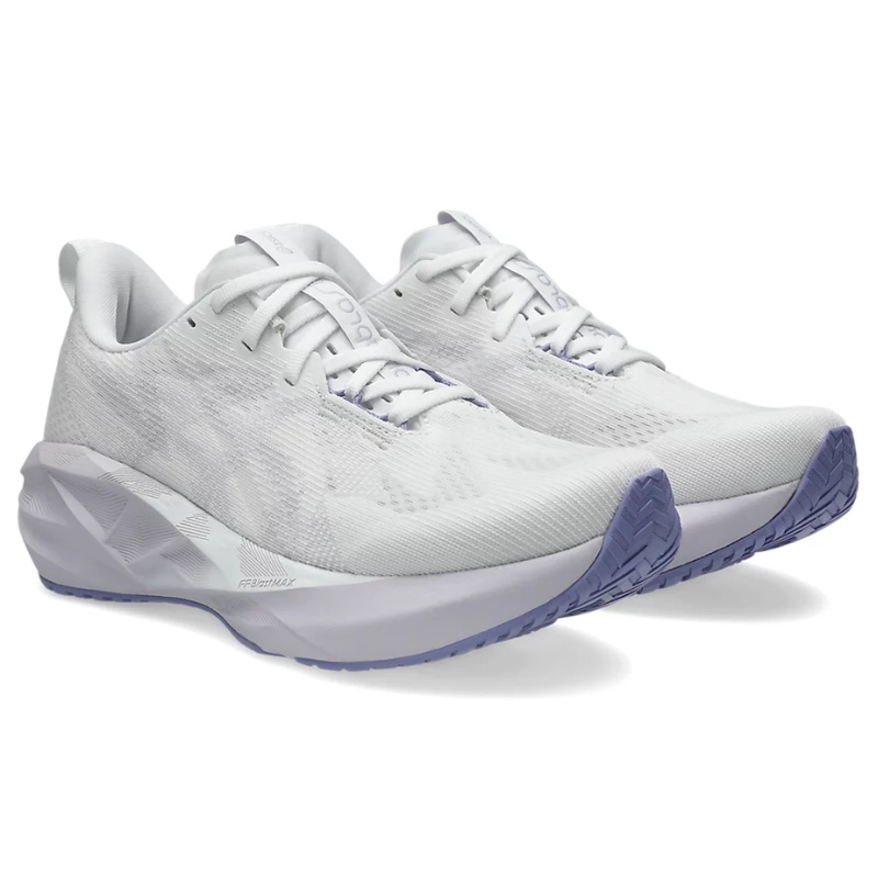 Jual Sepatu Lari Wanita Asics Wmns Novablast 5 White Original 1012B765.103 - v3.ncrsport.com