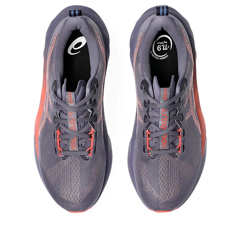 Jual Sepatu Lari Wanita Asics Wmns Novablast 5 Greyish Purple Original 1012B765.500 - v3.ncrsport.com