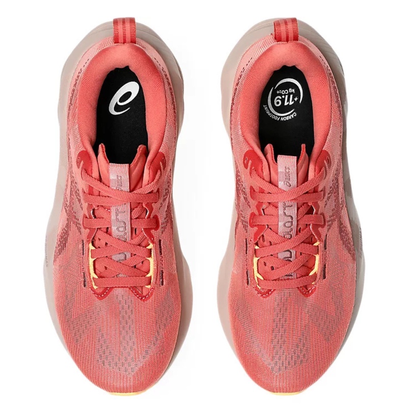 Jual Sepatu Lari Wanita Asics Wmns Novablast 5 Dark Pink Clay - Rubble Red Original 1012B765.701 - v3.ncrsport.com
