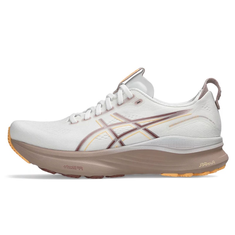 Jual Sepatu Lari Wanita Asics Wmns Gel-Kayano 32 White - Orange Glow Original 1012B838.101 - v3.ncrsport.com