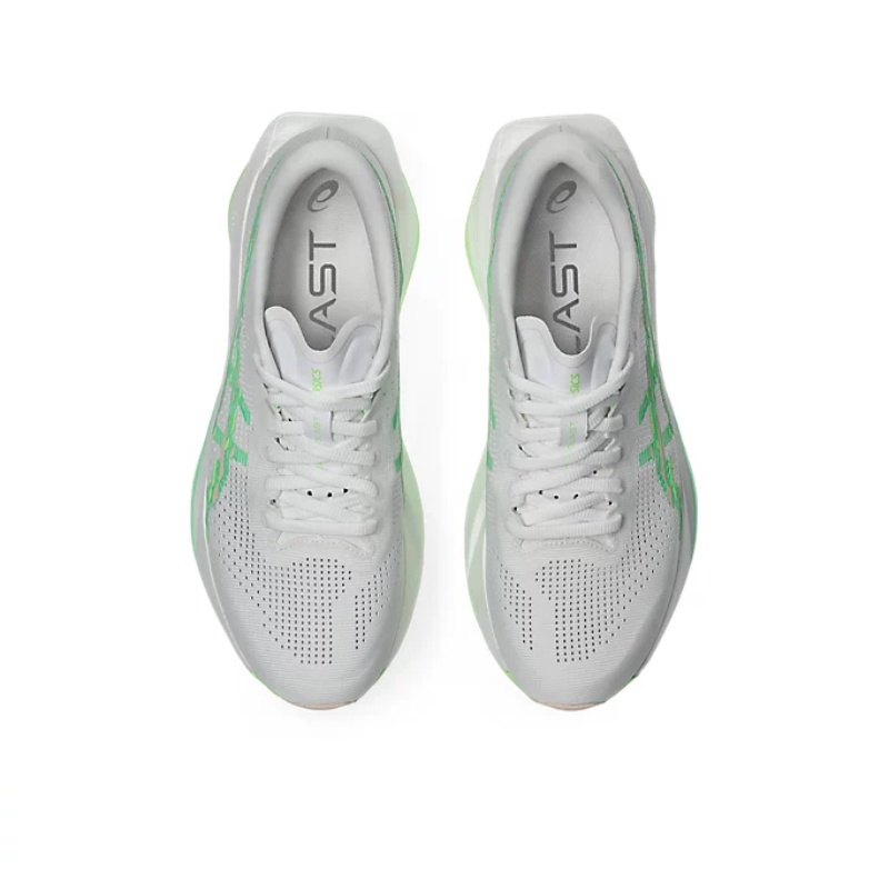 Jual Sepatu Lari Wanita Asics Wmns Sonicblast White-Vital Green Original 1012B862.101 - v3.ncrsport.com