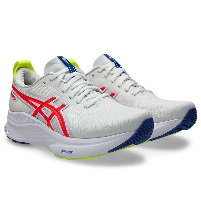 Jual Sepatu Lari Wanita Asics Wmns Gel-Kayano 32 Asics Track Club White - Flash Coral Original 1012B905.100 - v3.ncrsport.com