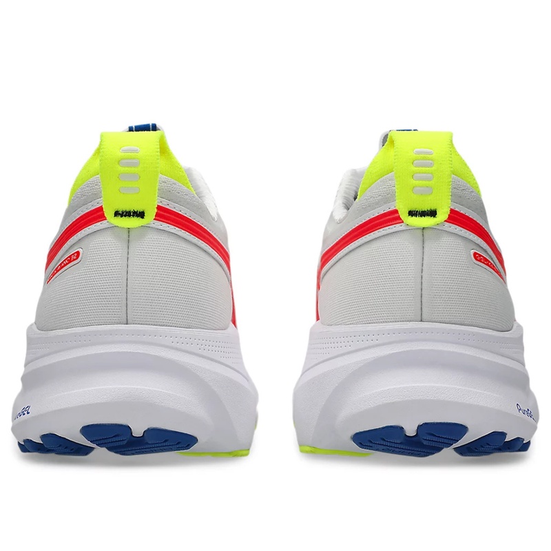 Jual Sepatu Lari Wanita Asics Wmns Gel-Kayano 32 Asics Track Club White - Flash Coral Original 1012B905.100 - v3.ncrsport.com