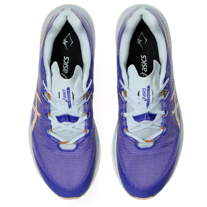 Jual Sepatu Trail Asics Fujispeed 4 Cobalt Burst-Apricot Crush Original 1013A179.400 - v3.ncrsport.com