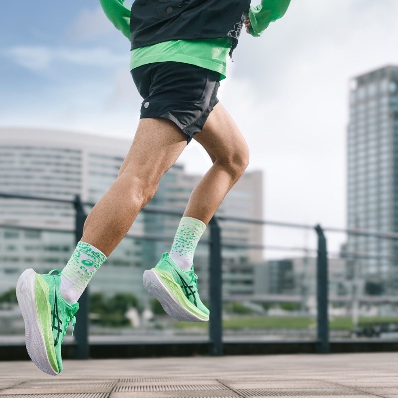 Jual Sepatu Lari Asics Superblast 2 Ekiden Vital Green - Black Original 1013A185.300 - v3.ncrsport.com