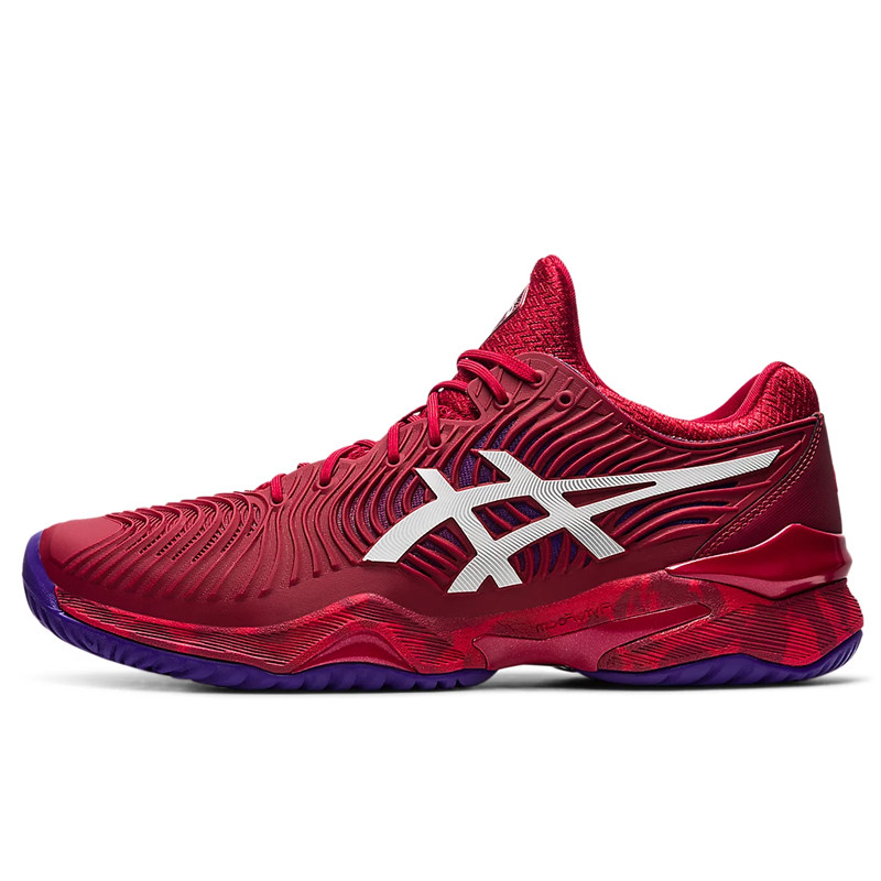 Jual Sepatu Tennis Asics Court Ff Novak French Open Cranberry Original 1041A089-605 - v3.ncrsport.com