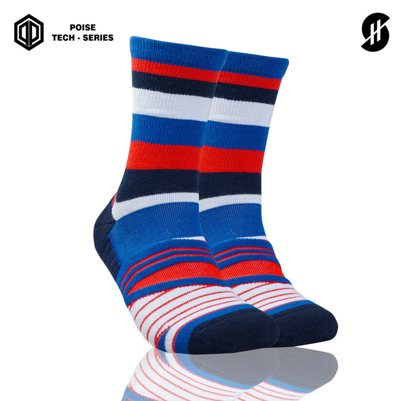 Jual Kaos Kaki Basket Stay Hoops Sdhx Blue Poise Tech-Series Socks Blue Original 1060307310 - v3.ncrsport.com