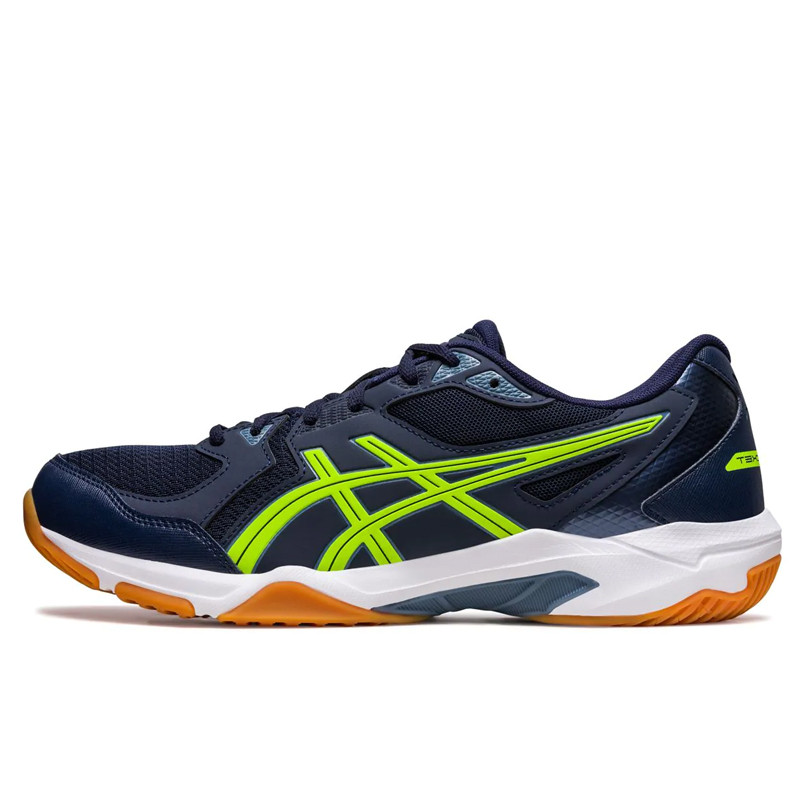 Jual Sepatu Volley Asics Gel-Rocket 10 Blue Lime Original 1071A054-408 - v3.ncrsport.com