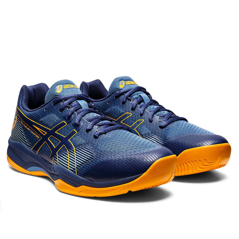 Jual Sepatu Badminton Asics Gel-Court Hunter 2 Azure Original 1071A059-402 - v3.ncrsport.com