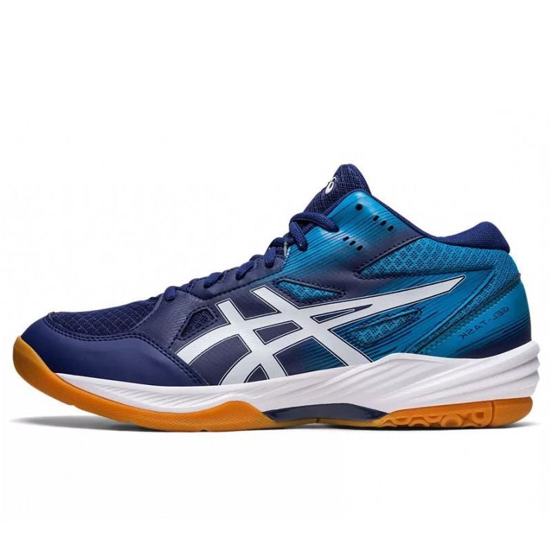 Beli Sepatu Volley Asics Gel-Task Mt 3 Blue Original 1071A078-401