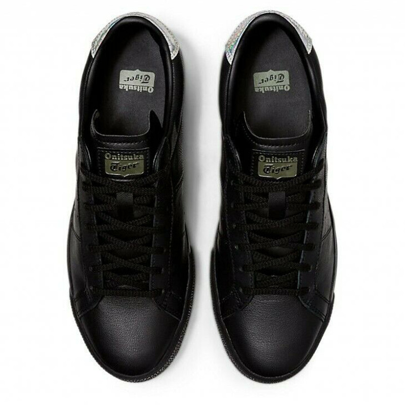 Jual Sepatu Sneakers Onitsuka Tiger Lawnship 3.0 Black Gunmetal Original 1183A823.001 - v3.ncrsport.com