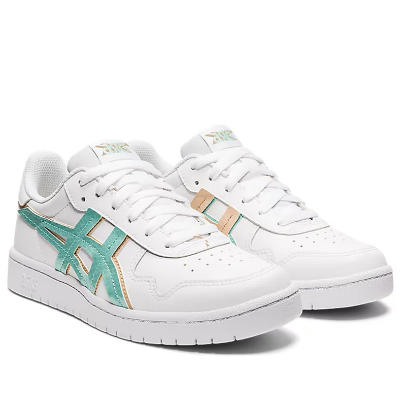 Jual Sepatu Sneakers Wanita Asics Wmns Japan S White Oasis Green Original 1202A293.100 - v3.ncrsport.com